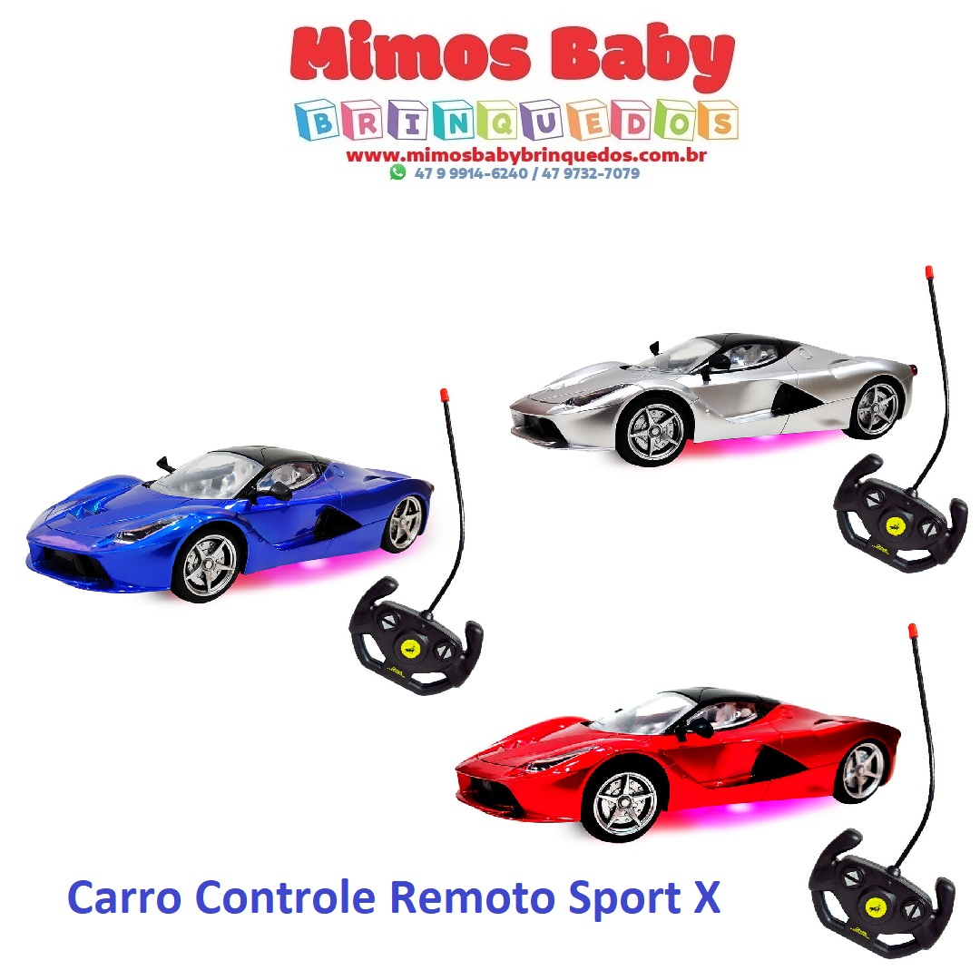 Kit 4 Carros De Corrida Sport Cores Sortidas Art Brink - Compre Agora -  Feira da Madrugada SP