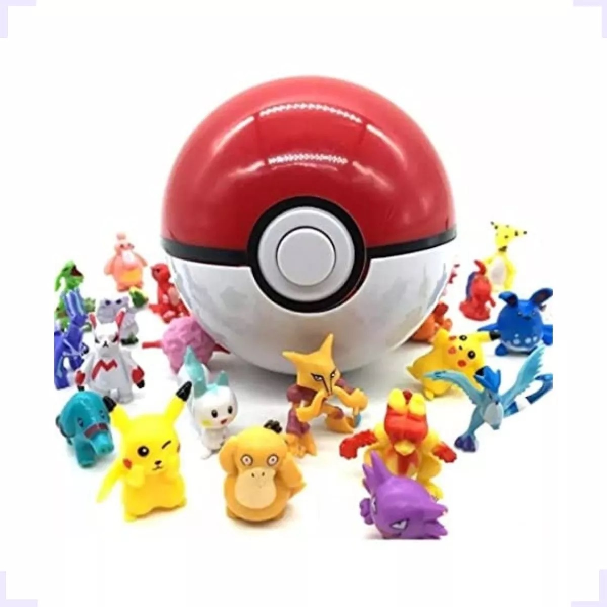 1 Pokebola Pokémon Brinquedo + Boneco Surpresa – Maior Loja de Brinquedos  da Região