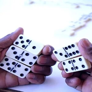 Jogo domino profissional com marcado