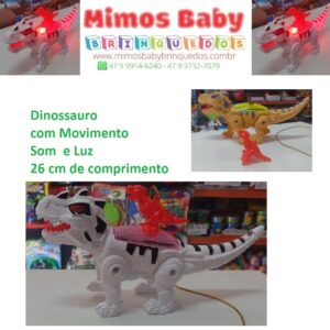 Dinossauro Robô BBR Toys Braquiossauro Com Movimentos Luzes e Som