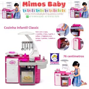 Cozinha Infantil Completa Classic - Cotiplas - 76 centímetros