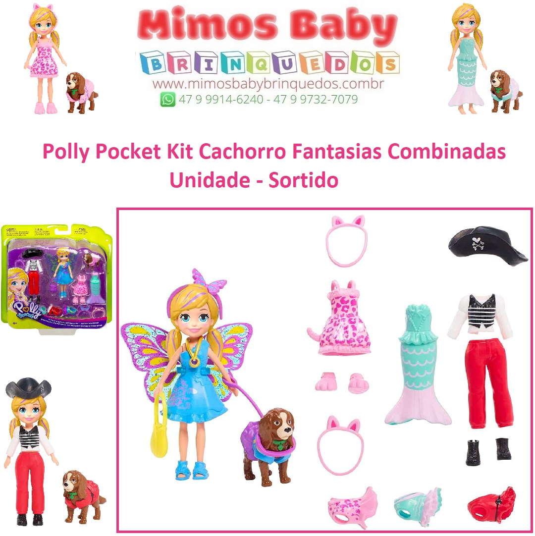 Jogo da Memória Polly Pocket