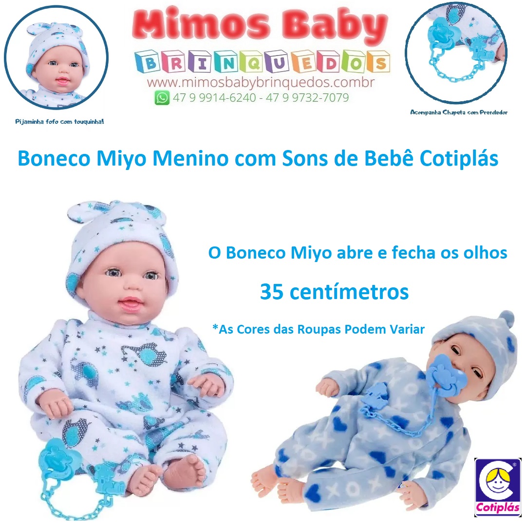 BEBÊS REBORN QUE FAZEM SONS DE VERDADE - Cotiplás 