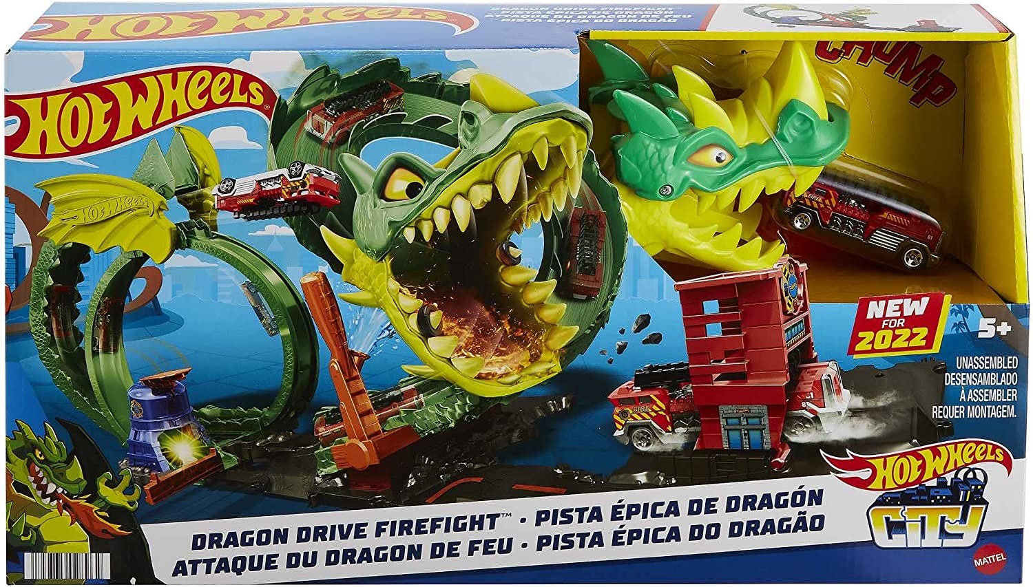 Hot Wheels City Pista Épica Do Dragão – Mattel – Maior Loja de Brinquedos  da Região