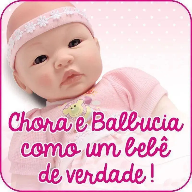 Boneca Reborn Bebê Tatá Sid-Nyl Parece Um Bebê de Verdade em