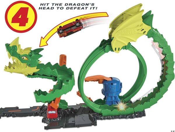 Hot Wheels City Pista Épica Do Dragão - Mattel - Image 8