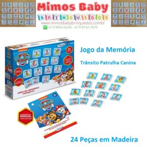 Jogo Da Memória Miraculous Ladybug 24 Peças – Madeira – Maior Loja de  Brinquedos da Região
