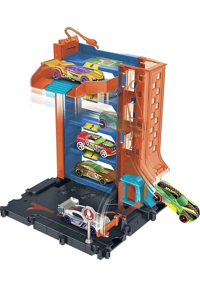 Pista Garagem De Manobras 4 Pisos - Hot Wheels City - Mattel - Shopkal -  Loja de Presentes e Decorações