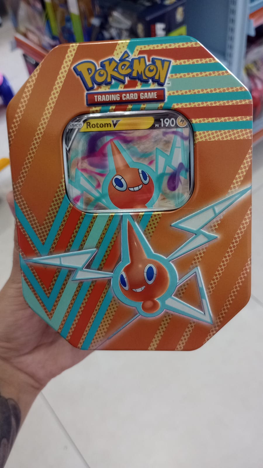 Pokémon Potencial Oculto Rotom Gallade Ou Giratina V Copag - Deck