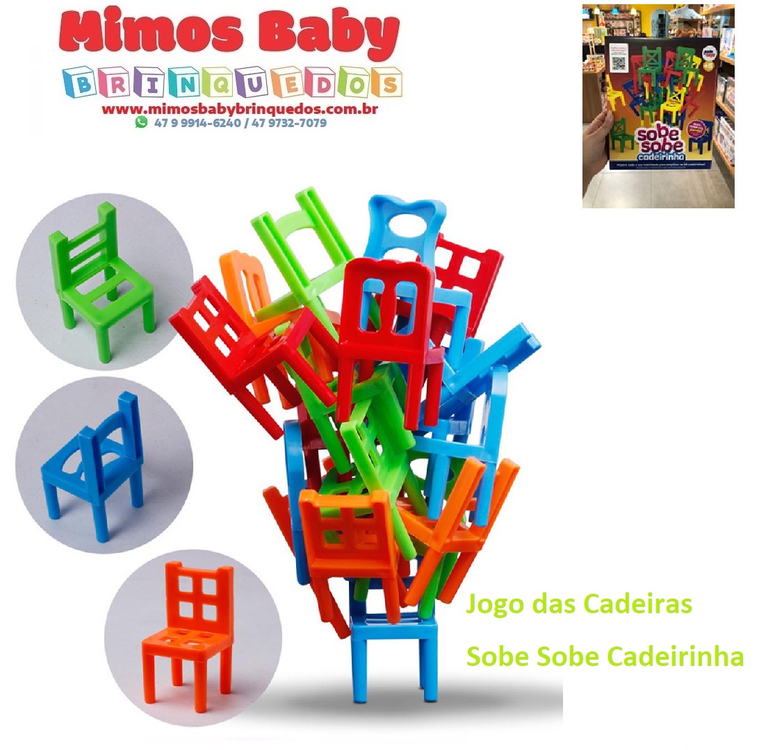 Jogo Sobe Sobe Cadeirinha Paki Toys - Sacolão.com