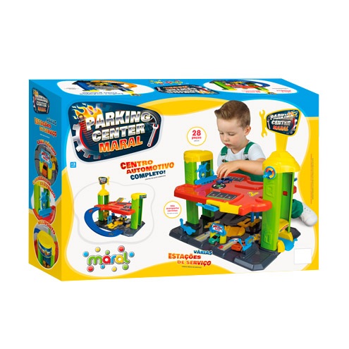 Estação de Jogos Little Tikes 4 em 1 com Carro de Brinquedo que