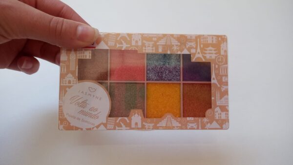 Maquiagem Paleta de Sombra com 8 Cores - Juvenil -  Adulto  11 Centímetros - Image 7