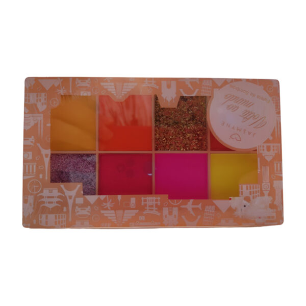 Maquiagem Paleta de Sombra com 8 Cores - Juvenil -  Adulto  11 Centímetros - Image 3
