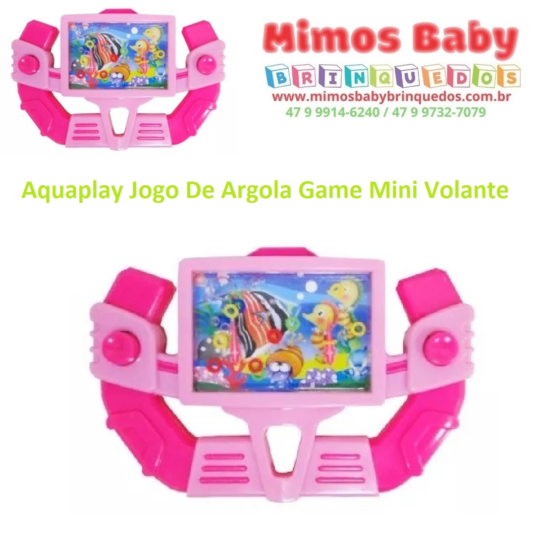 Mini Game Infantil Jogo de Argolas Aquaplay Brinquedo