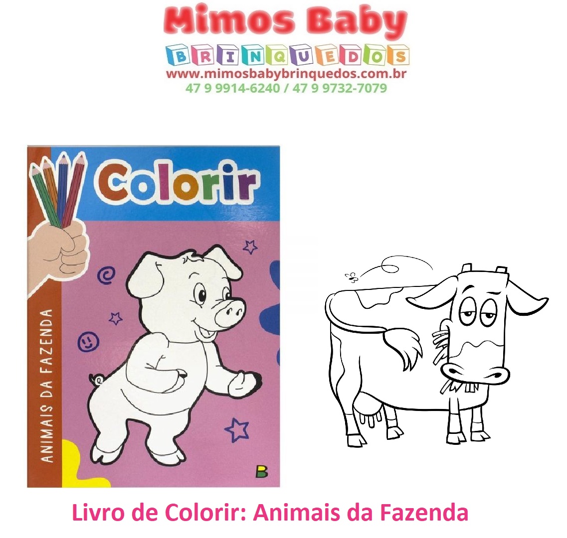 Jogo da Memória - Animais da fazenda 