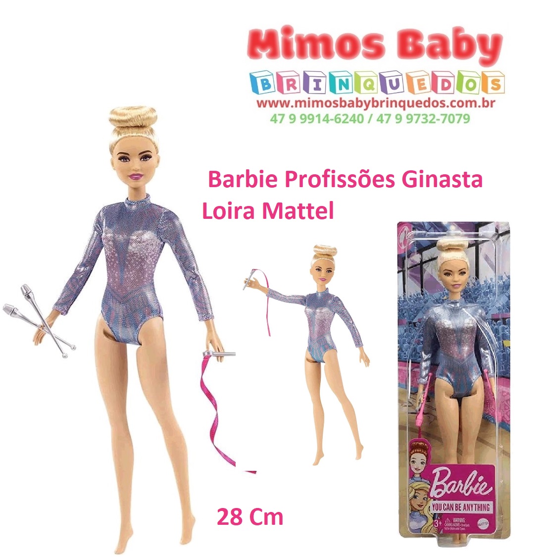 Roupa Boneca Barbie Kit Com 52 Acessórios