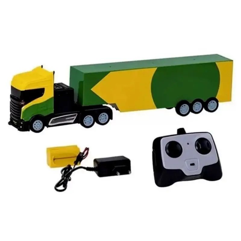 Caminhão Controle remoto - Bateria recarregável-CKS Toys 