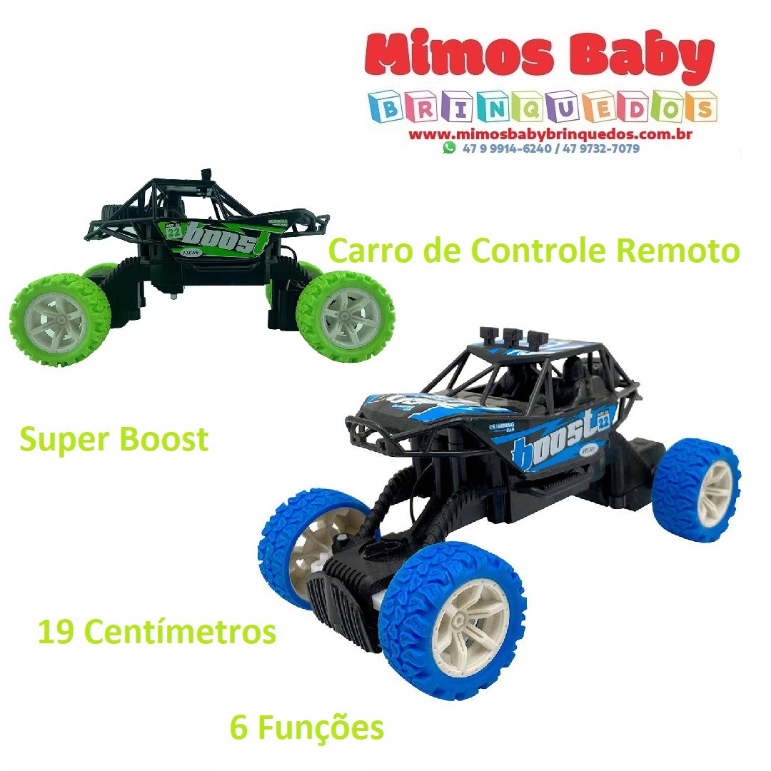 Carro Controle Remoto Super Boost CKS Escala 1:20 – Papelaria Pigmeu