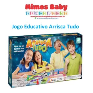 Jogo Didático Para Crianças Arrisca Tudo Nig