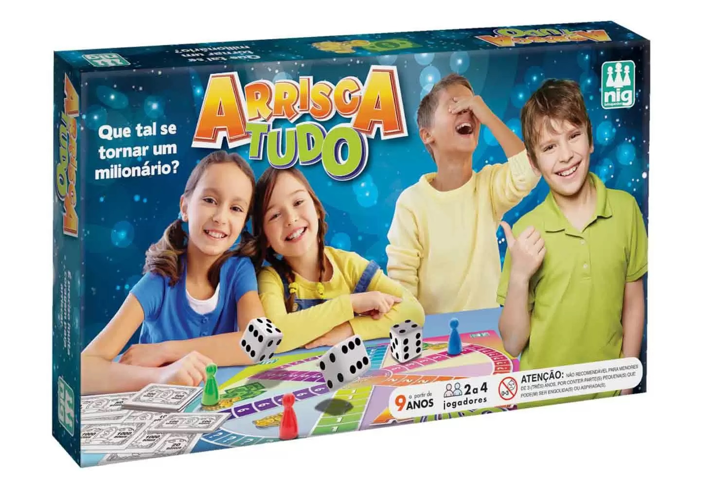 Jogo da Forca, NIG Brinquedos, Multicor