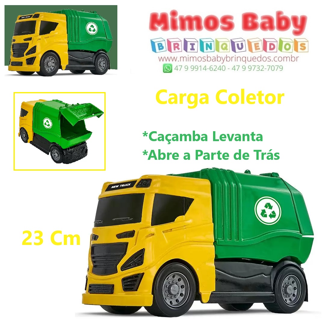 Brinquedo Infantil Carrinho Controle Remoto Caminhão de Lixo - Click  Compras Na Internet®