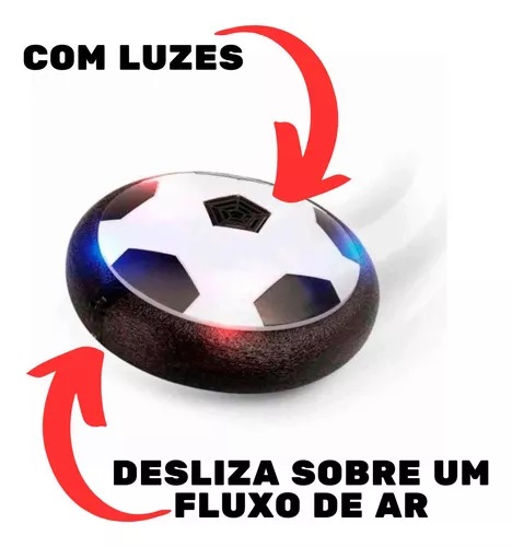 Jogo Hockey De Mesa Hover Ball Portatil Flutuante Com Luzes – Maior Loja de  Brinquedos da Região