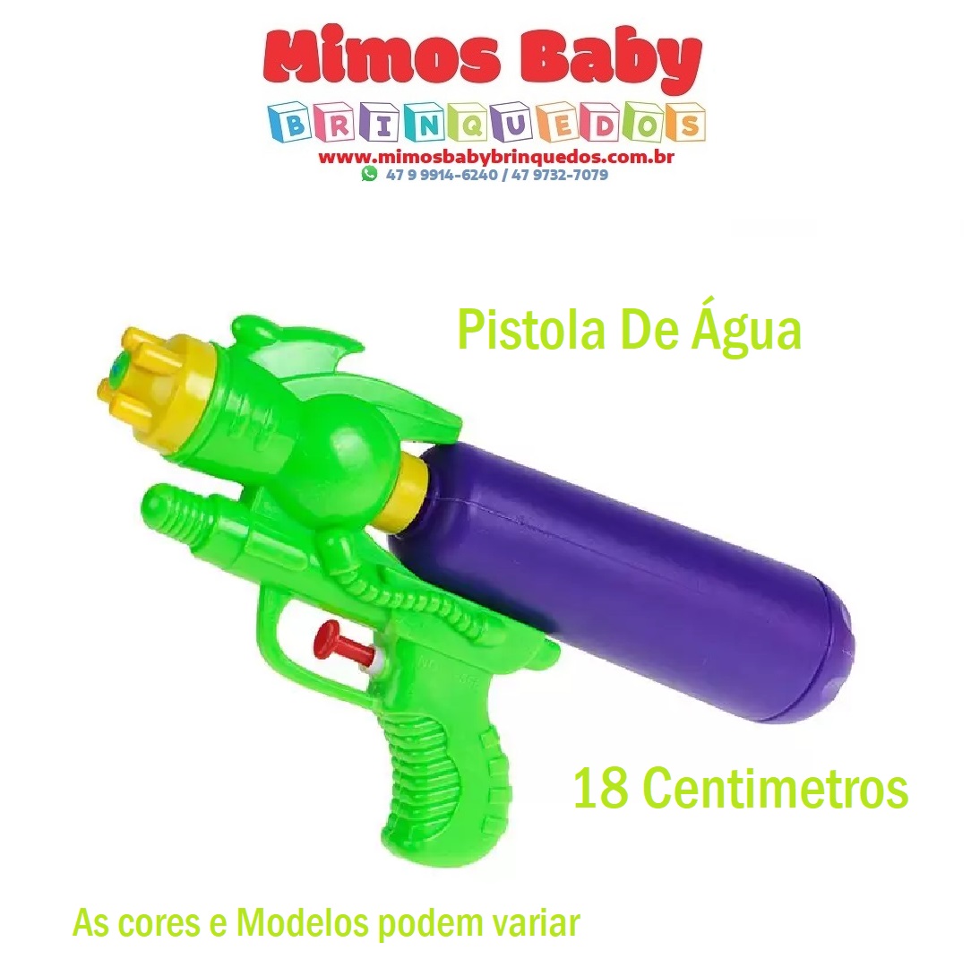 01 Lança Água Arminha Pistola Brinquedo Verão Praia Criança