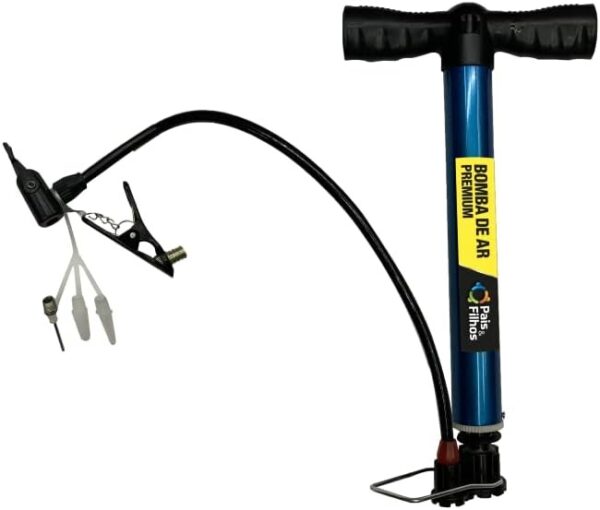 Bomba De Ar Premium Encher Pneu Bicicleta/bola E Balão - Image 2
