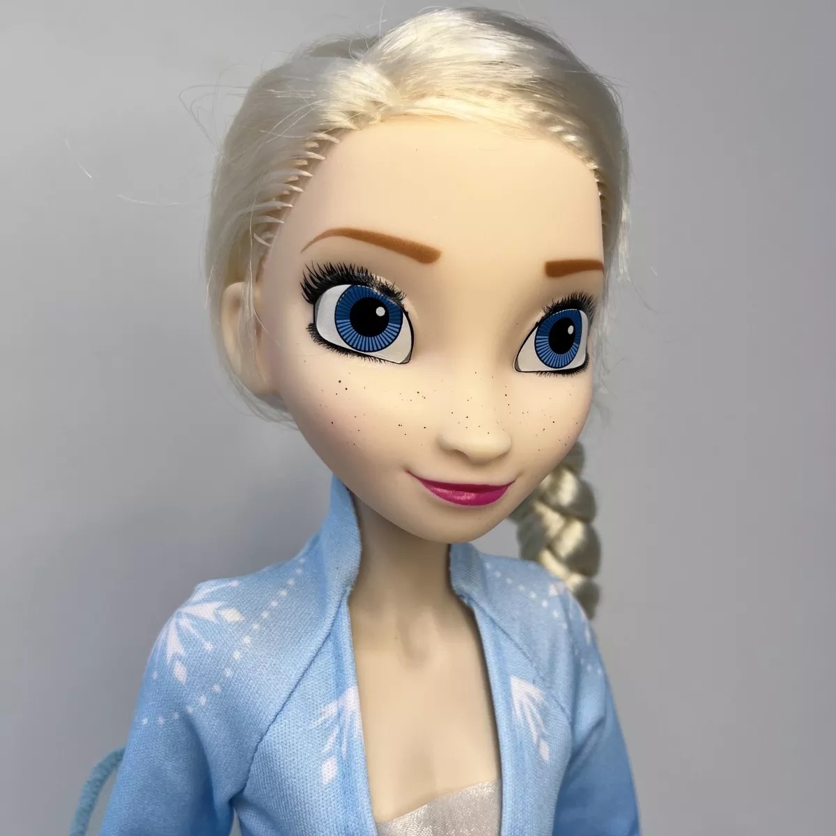 Boneca Elsa Grande Frozen 55cm Disney Original Baby Brink – Maior