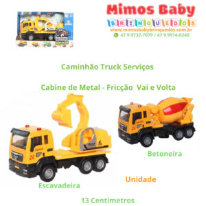 Carrinho Brinquedo Caminhão com Trator de Madeira Infantil - RJ - Caminhões,  Motos e Ônibus de Brinquedo - Magazine Luiza
