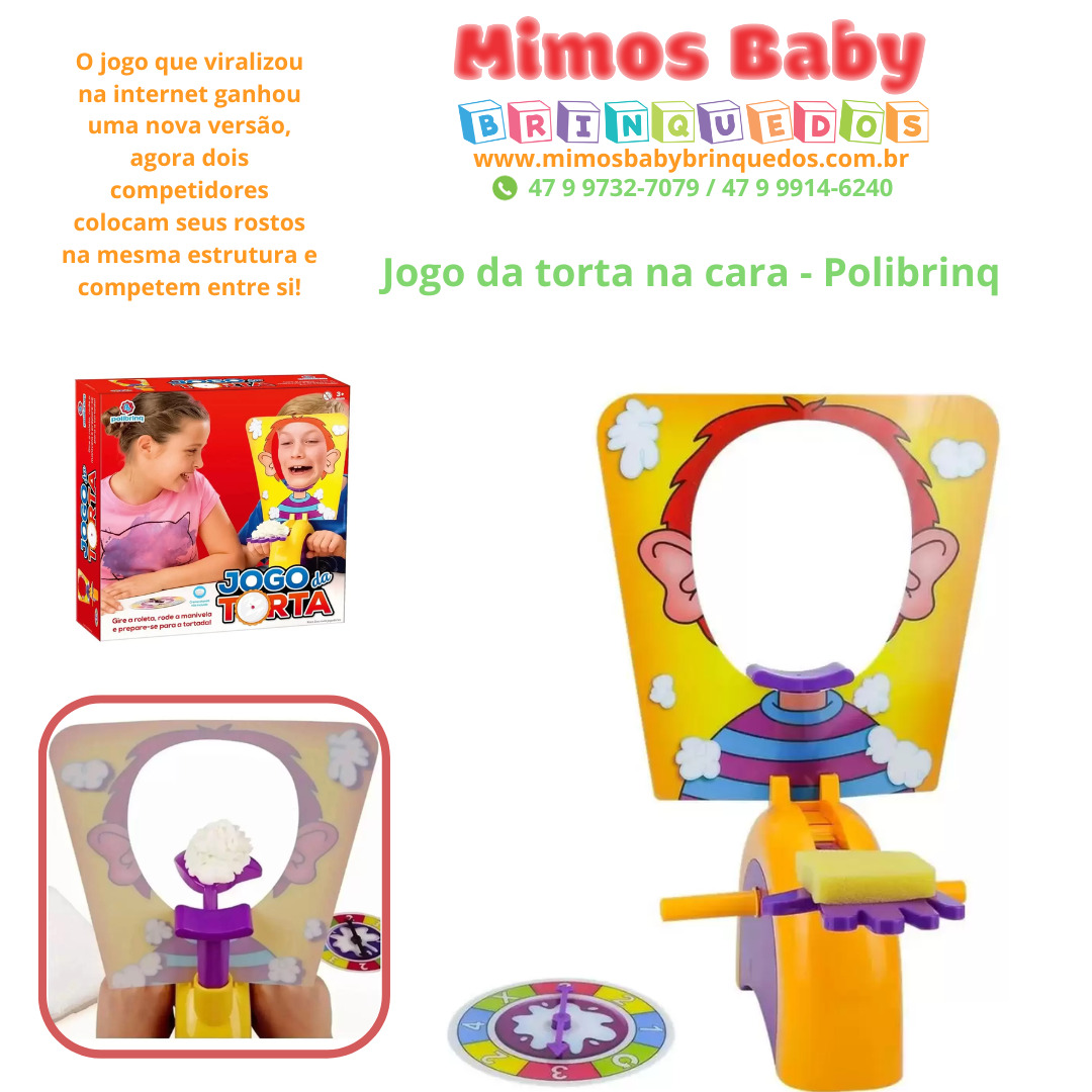 Jogo da Torta - 6014 - Polibrinq - Real Brinquedos