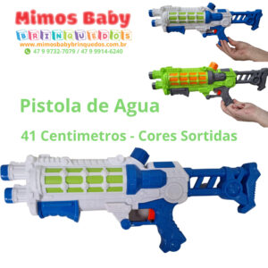 Kit 2 Lança Água Water Gun Arma Arminha Pistola Brinquedo