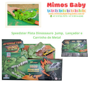 Brinquedo Infantil Pista SpeedSter Park C/ Carrinho de Metal