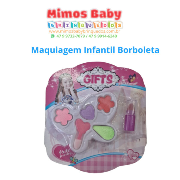 Maquiagem Infantil Borboleta
