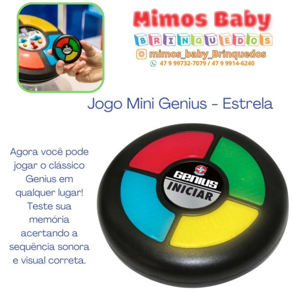 Jogo Mini Genius - Estrela