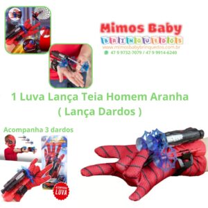 Luva Lança Teia Dardos