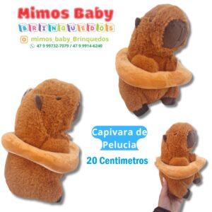 Capivara de Pelucia 20 centímetros