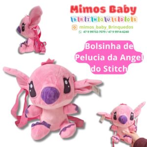 Bolsinha de Pelucia de Personagem