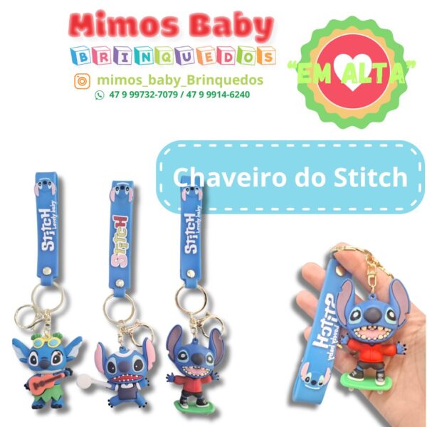 Chaveiro de Personagem Grande - unidade