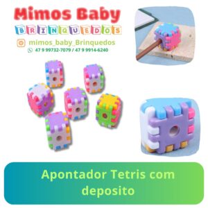 Apontador Tetris com deposito