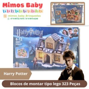 Blocos de montar tipo lego 323 Peças, Castelo, Potter