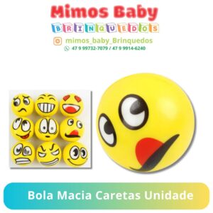 Bola Macia Caretas Unidade