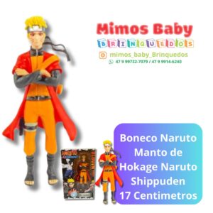 Boneco Manto de Hokage 17 Centimetros