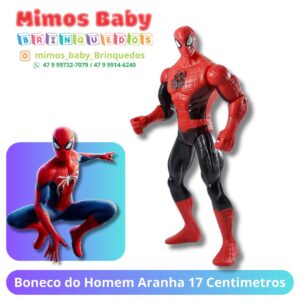 Boneco Herói Articulado 17 Centimetros