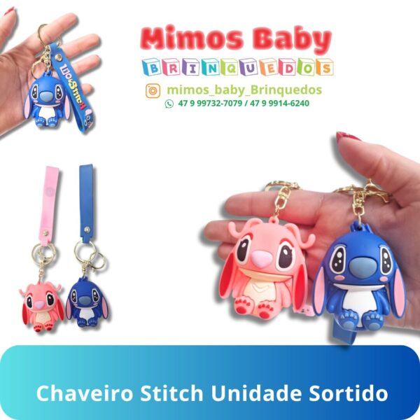 Chaveiro Personagem Unidade Sortido