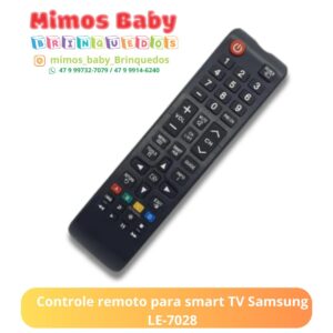 Controle remoto para smart TV Samsung  LE-7028