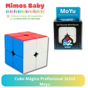 Cubo Mágico Profissional 2x2x2 Moyu