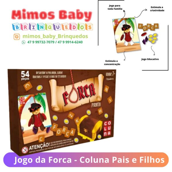 Jogo da Forca - Coluna Pais e Filhos