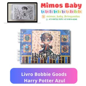 Livro Bobbie Goods  Harry Potter Azul