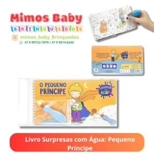 Livro Surpresas com Água: Pequeno Príncipe